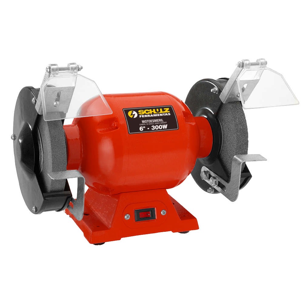 Moto Esmeril de Bancada 6Pol. 300W - SCHULZ