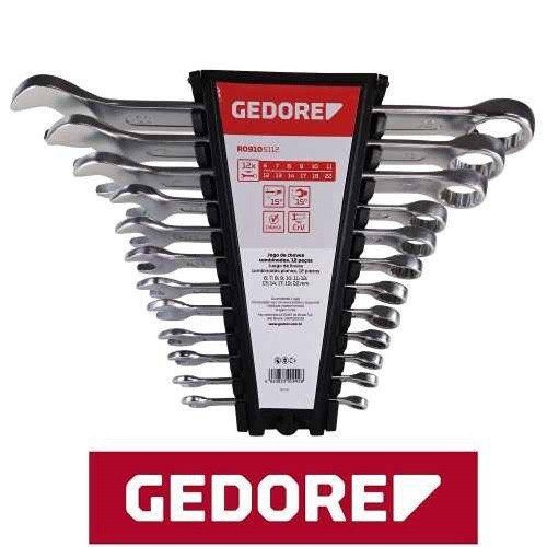 Jogo de Chave combinada 6 a 22 mm Gedore Red (12 peças)