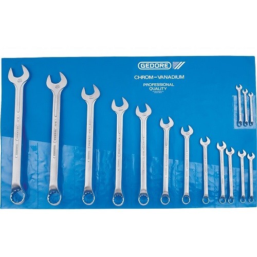 ogo de chave combinada 6 a 32mm Gedore (15 peças)