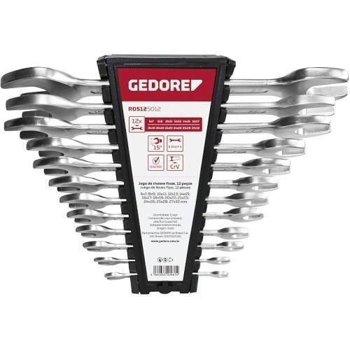 Jogo de Chave Fixa Gedore Red 6 a 32mm (12peças)