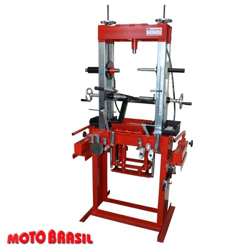 Alinhador Hidráulico de rodas de Motos - 3 Bombas