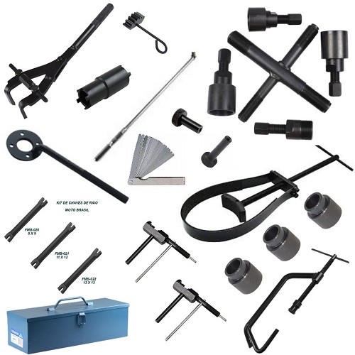 Kit 23 Ferramentas Especiais P/motos + Caixa Brinde